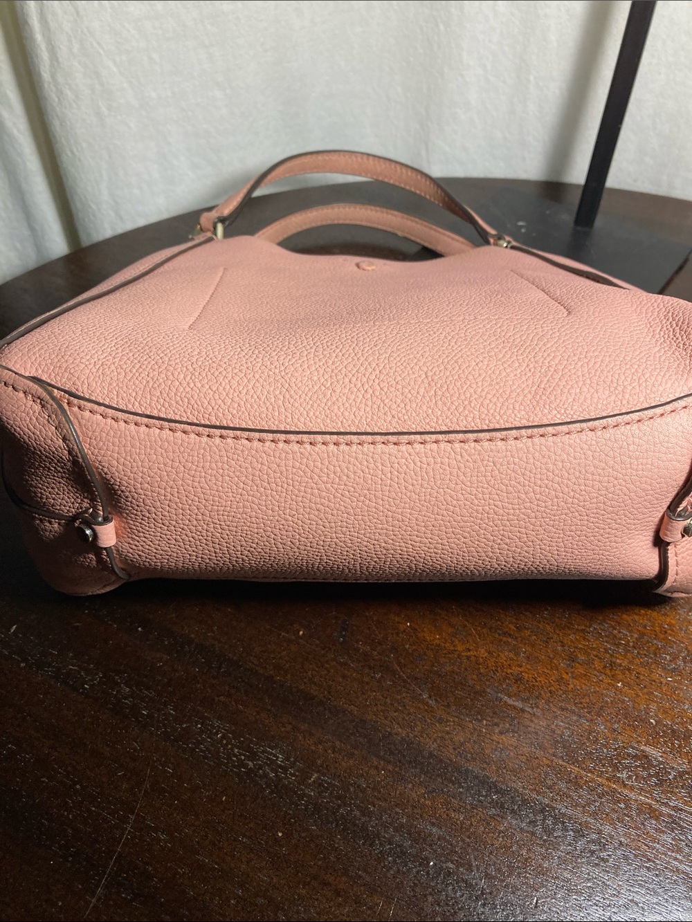 kate spade Kate Spade Talia small triple compartment satchel in a pink shade - Picture 3 of 10